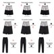 thumbnail image 2 of Guardurnaity Pantalones ajustados de cintura alta para adelgazar la cadera, mallas moldeadoras de cuerpo, pantalones cortos deportivos para Prendas para la parte inferior del cuerpo quinto pantalón L, 2 of 6