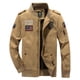 thumbnail image 4 of Chaquetas estilo militar del ejército, abrigo ajustado, chaquetas de invierno informales para hombre, chaquetas abrigadas de alta calidad para hombre, chaquetas de la Fuerza Aérea de EE. UU., 4 of 5