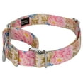 thumbnail image 3 of Country Brook Petz® Watercolor Peonies Martingale Dog Collar, 2XS, 3 of 5