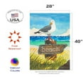 thumbnail image 5 of Toland Home Garden Beach Bird 28 x 40 Inch Decorative Summer Ocean Seagull House Flag, 5 of 5