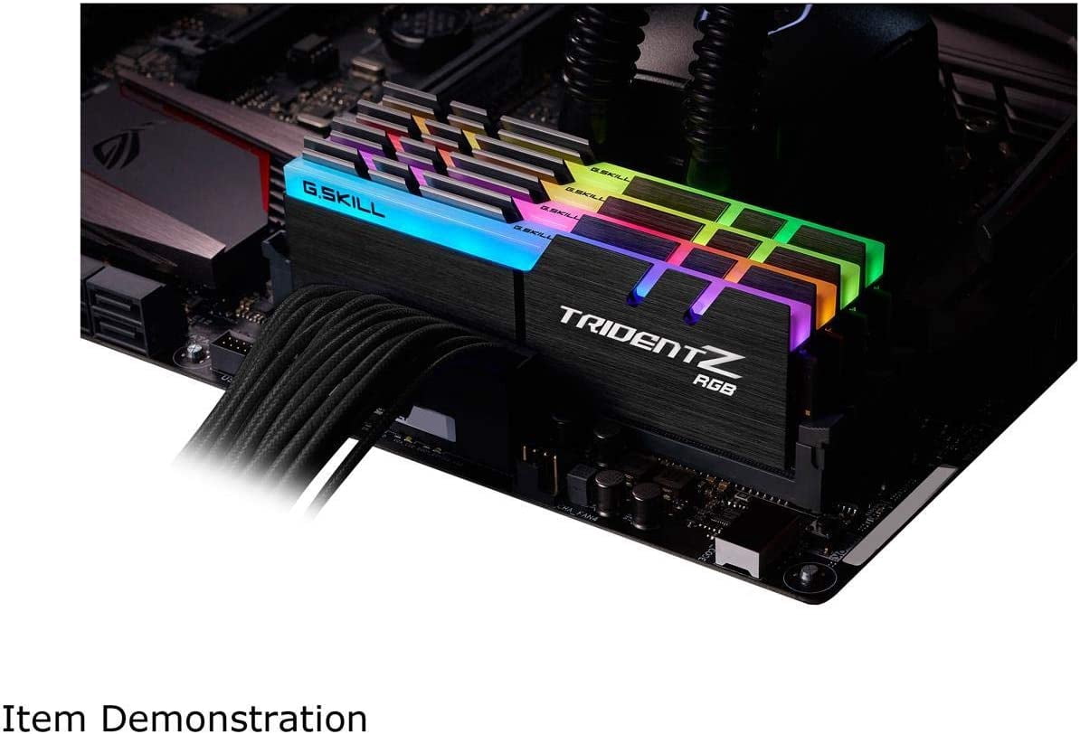 G.SKILL 64GB (4 x 16GB) TridentZ RGB Series DDR4 PC4-28800 3600