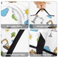 thumbnail image 6 of Excavator and Sun White Pattern Teens Toddler Nap Mat with Pillow, Sleeping Mat Bag for Preschool Daycare 59"x22", 6 of 6
