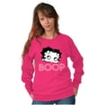 thumbnail image 3 of Retro Betty Boop Cartoon Character Women Plus Size Sweatshirt Brisco Brands 2X, 3 of 5