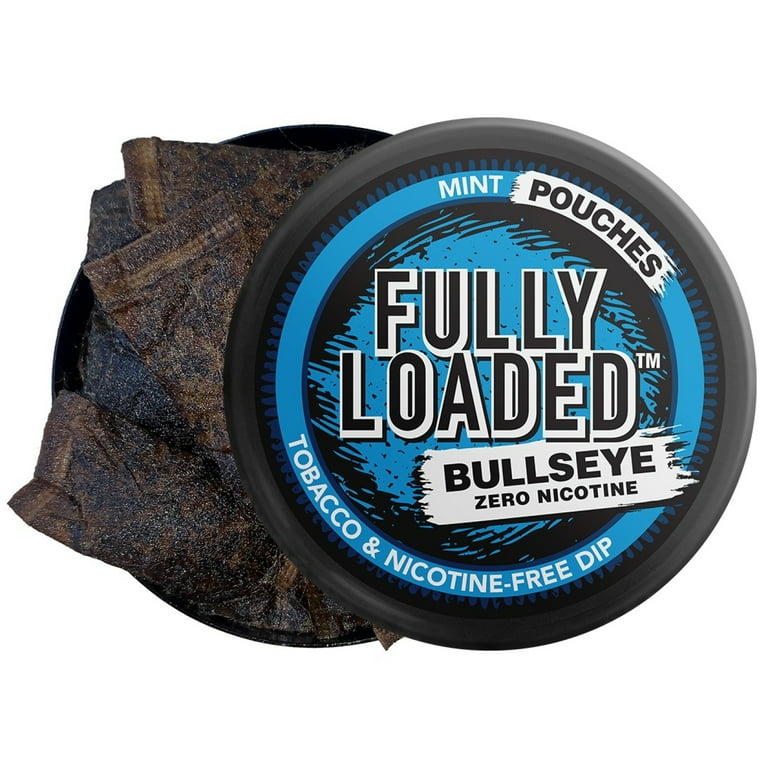 best tobacco less chew Fully Loaded Tobacco and Nicotine Free Mint Pouches, Bold Flavor, 5 Cans