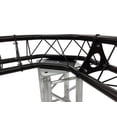 thumbnail image 2 of Cedarslink 3 Way Triangle Truss Corner Black Metal DJ Lighting PA Trussing Bolted System, 2 of 2