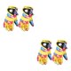 thumbnail image 3 of Bearachild 2 piezas de guantes de nieve para niños, cálidos, gruesos, prácticos mitones de rendimiento, cómodos suministros de snowboard para Type7 NO7, 3 of 6