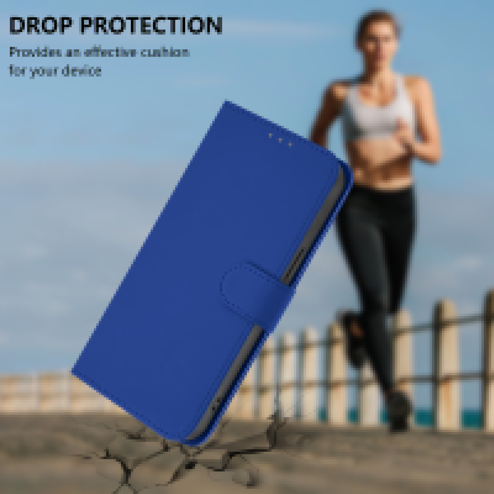 thumbnail image 5 of Allytechgroup Compatible with Samsung Galaxy A07 Wallet Case, Credit Card Holder PU Leather Flip Kickstand Protective Shockproof Cover Women Men for Samsung Galaxy A07, Darkblue, 5 of 8