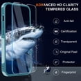 thumbnail image 3 of Funda RMOCR para iPhone 16E con protector de pantalla, color verde menta, 3 of 7