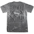 thumbnail image 2 of Batman Men's  Logo City  Sublimation T-shirt White, 2 of 2