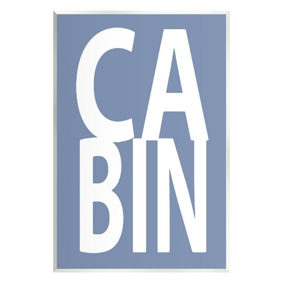 Stupell Industries Cabin Lake House Text Nature Painting Unframed Art Print Wall Art, 10 x 15