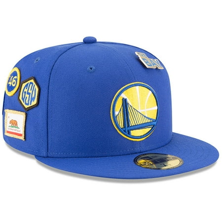 Golden State Warriors New Era 2018 Draft 59FIFTY Fitted Hat - Royal