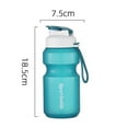 thumbnail image 6 of Hesroicy 380/560/600ml Water Bottle Heat Resistant Large-capacity Drinking Creative Lid Press Button Drinking Bottle Daily Use, 6 of 8