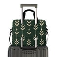 thumbnail image 2 of FORMRS 16" Laptop Bag Carrying Sleeve Case with Handle Travel Shoulder Briefcase, Green Plants, 2 of 8