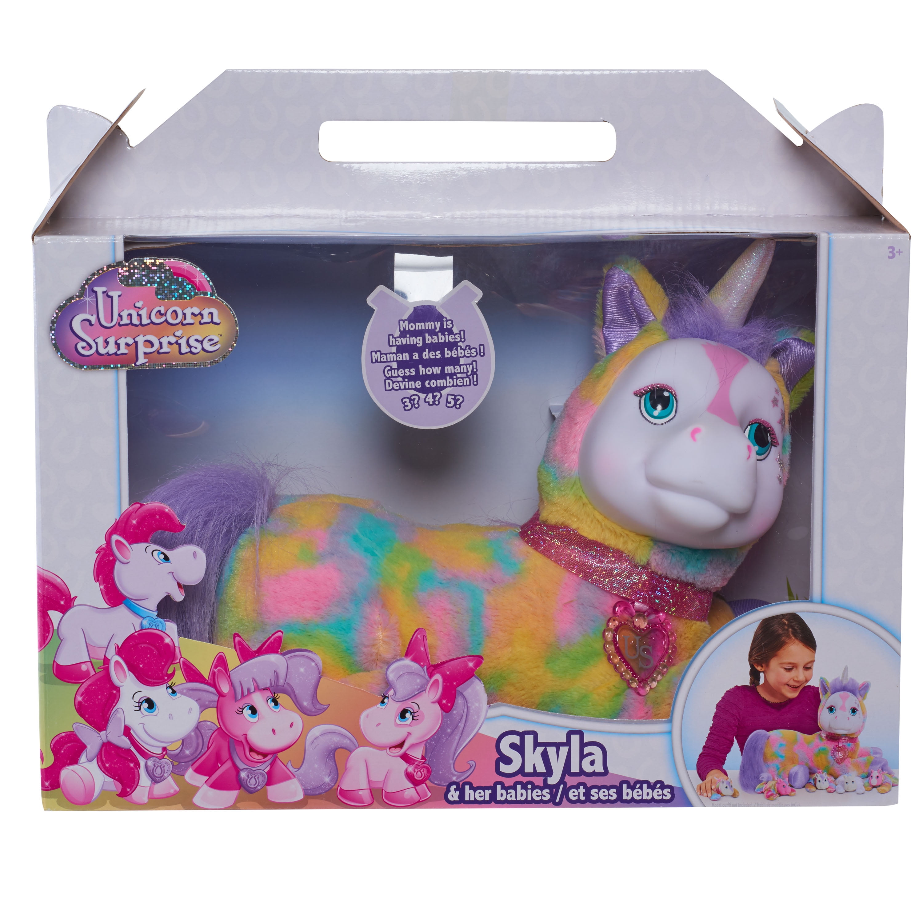 unicorn pony surprise mom and baby