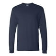thumbnail image 2 of Hanes T-Shirts à Manches Longues Col Rond ComfortSoft pour Hommes, Lot de 4, TG, Marine, 2 of 4
