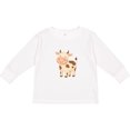 thumbnail image 3 of Inktastic Cute Lil' Cow Boys or Girls Long Sleeve Toddler T-Shirt, 3 of 5