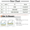 thumbnail image 3 of YWDJ Bras for Women Full Coverage Wireless Plus Size Pull on Push up Comfort Straps Support Lace Bralette Breathable Soft Bra for All Shapes Sagging Breasts Blue XL, 3 of 7
