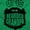 Irish Green, variant on Baddie Bearded Grandpa Cool Funny Men's Big & Tall Crewneck Sweatshirt Brisco Brands 2X