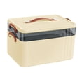 thumbnail image 4 of Esquirla Emergency Storage Box Large Capacity Sleek Portable Medical Box for Car Drom 2 Layer, 4 of 8
