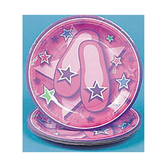 Ballerina Dancer Small Paper Plates (8ct)
