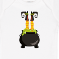 thumbnail image 4 of Inktastic Halloween, Witch Cauldron, Witch Legs, Potion Boys or Girls Baby Bodysuit, 4 of 5