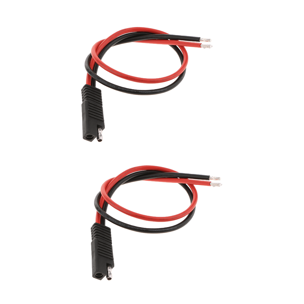 2PCS 18AWG 30CM 10A Solar Battery Panel SAE 2-Pin Plug Cable - Foto 7