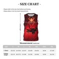 thumbnail image 4 of Pofeuu Black Spider Web With Spiders Print Basketball Jersey, Shirts for Men Youth Basketball Jersey Crew Neck-3X-Large, 4 of 6