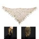 thumbnail image 5 of Falda de Danza del Vientre Bufanda Triangular Bufanda de Cadera Cintura Cadena Chal Regalo Disfraz Ropa Sirena Lentejuelas Bailarina Adorno Suncatcher Suministros ANGGREK  Otros, 5 of 8