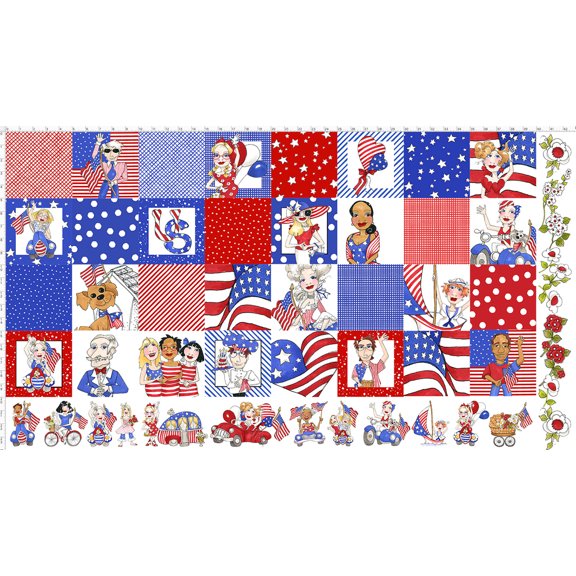 US Medley Fabric Panel