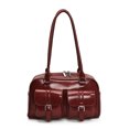 thumbnail image 1 of Bolso Boston de alta calidad para mujer, bolso de mano de gran capacidad, nuevo bolso de ocio de nicho, bolso de almohada de un solo hombro debajo del brazo, 2025, 1 of 4