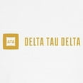 thumbnail image 3 of CafePress - Delta Tau Delta Gold Signature T Shirt - 100% Cotton Ringed T-Shirt, 3 of 4