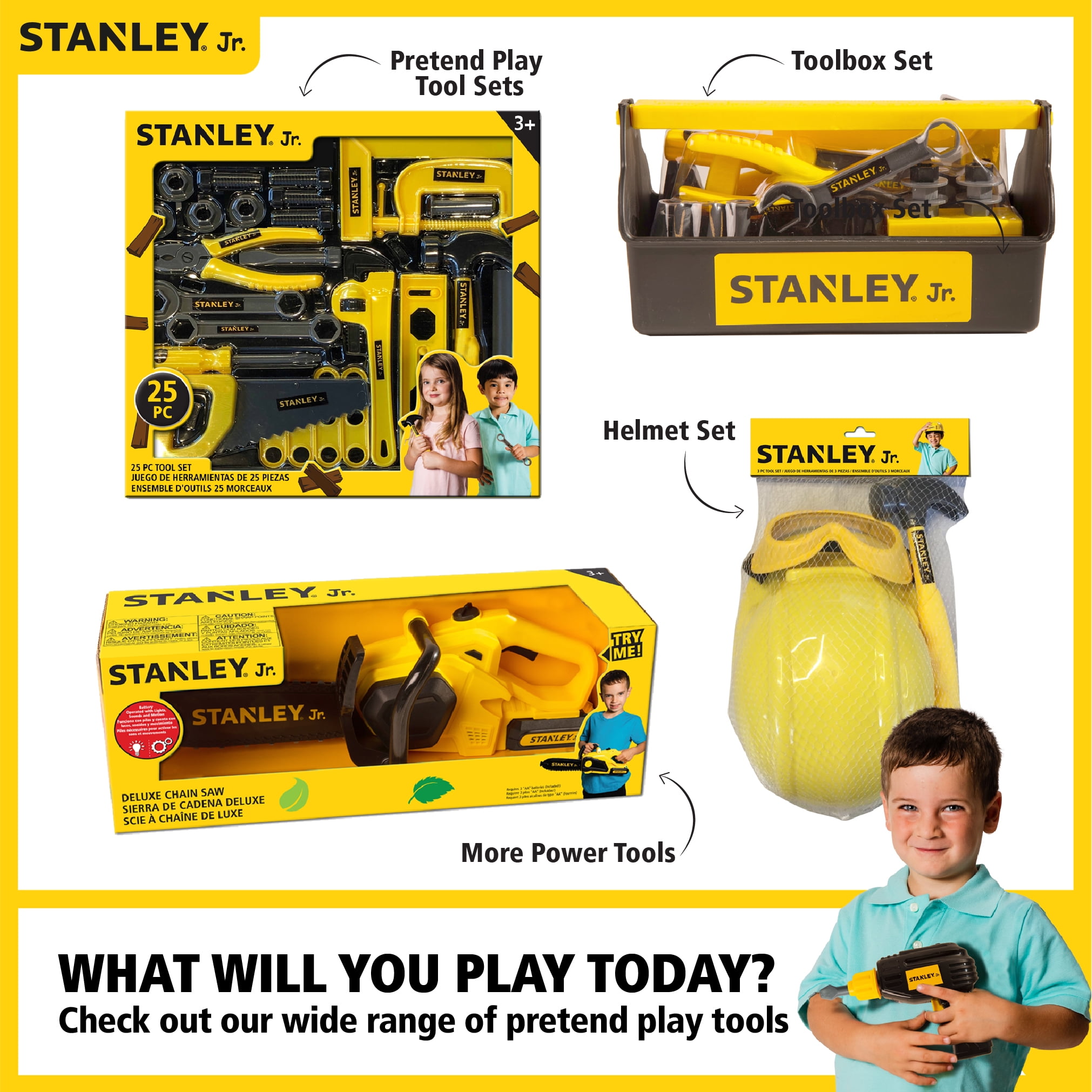 Toolbox with Toolset 5 PC Stanley Jr. - STANLEYjr