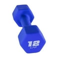 thumbnail image 1 of CAP, 12lb Neoprene Dumbbell, Blue, Single, 1 of 4