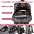 thumbnail image 4 of Mochila tipo mochila Packism correas ajustables gris Active Grey Una talla, 4 of 5