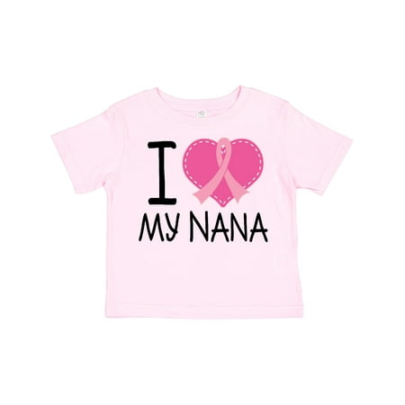 

Inktastic Breast Cancer Nana Gift Toddler Boy or Toddler Girl T-Shirt