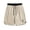 j18-Beige, variant on Men Shorts Father's Day Gifts Summer Casual Solid Color Mid Waist Elastic Band Bermuda Male Loose Comfortable Breathable Versatile Fashion Soft Lightweight Daily Beach Shorts,L