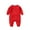 Red, variant on XYIJANI Clearance Baby Clothes Boy Infant Girl Boys Spring and Autumn Baby Solid Color Long Sleeve Offset Bodysuit Crawling Suit Baby Girl Clothes 0-3 Months (Yellow,80)