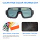 thumbnail image 5 of Gafas de soldadura de luz variable automática solar con diadema de doble lente, 5 of 8