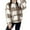 #0363-Khaki, variant on Sherpa Fleece Sweatshirt for Gift Women Quarter Zip Long Sleeve Pullover Fall Winter Fleece Sweatshirts Jacket Coat with Pockets