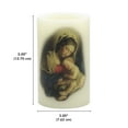 thumbnail image 2 of MAINSTAYS 3" X 5" Virgin Mary LED Wax Candle, 2 of 5