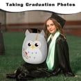 thumbnail image 4 of Peluche de peluche con forma de búho, graduación honorífica, gorra y diploma, 4 of 4