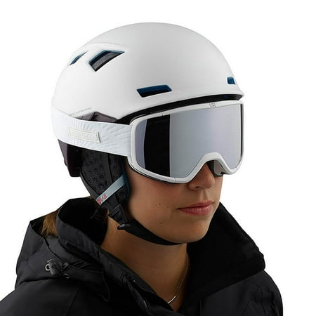 Salomon Four Seven Skiing Ski Snowboarding Blue Tinted Goggles White | Walmart Canada
