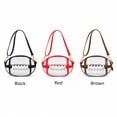 thumbnail image 5 of Clear Football Bag for Stadium Events, Crossbody Purse with Shoulder Strap, Game Day Bag for Concerts Sports Games, 5 of 8