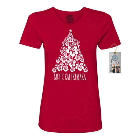 Christmas Vacation Mele Kalikimaka Women Short Sleeve T-Shirt