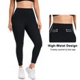 thumbnail image 5 of YESGG Leggings for Women, Non See Through Workout High Waisted Tummy Control Tights Yoga Pants, 5 of 6