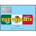 thumbnail image 5 of 10in x 3in Puerto Vallarta Bumper Sticker Vinyl Mexican Flag Car Stickers, 5 of 5