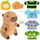 thumbnail image 1 of Set de peluche Kireidane Capybara con 7 prendas y accesorios, 1 of 8