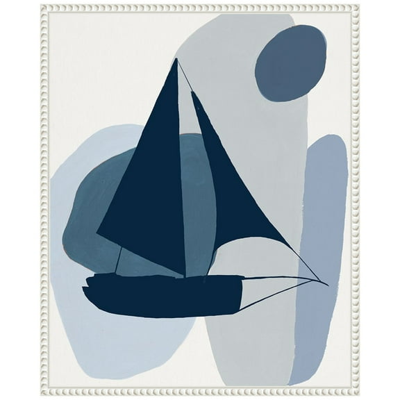 Amanti Art Modern Sails I Framed Canvas Wall Art Print