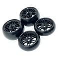 thumbnail image 3 of BELOVING 4 Roues RC Professionnelles Haute Performance Bricolage Modifiées Pneus pour 1:24 244016 Noir, 3 of 10