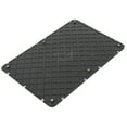 thumbnail image 3 of Universal Car Floor Carpet Mat Patch Heel Scuff Plate Foot Rest Pedal Pad Stainless Steel, 3 of 6